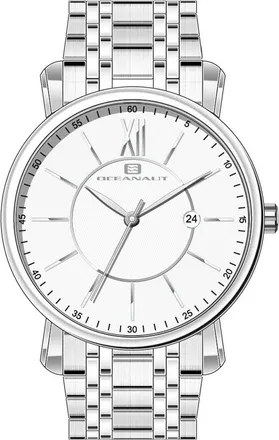 Oceanaut Mens Expedition White Dial Watch