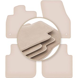 OEM Alfombrillas Premium Beige Para: Volkswagen Tiguan Allspace Crossover 2017