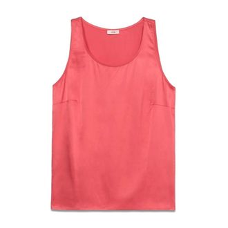Oltre Dames, Tops, Rood, Maat: XL Satijn