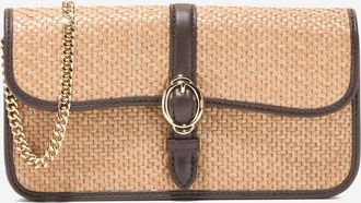 Cole Haan Womens Alexandria Wallet On A Chain - Beige
