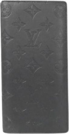 Louis Vuitton Pre-owned Wallets, male, Black, Size: ONE SIZE Pre-owned Long wallet (bi-fold)