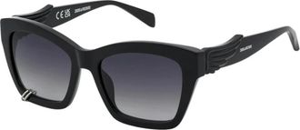 Zadig&Voltaire Szv 503V 700Y Zonnebril - Dames - Zonnebrillen - Zwart - 55 MM - Accessoires