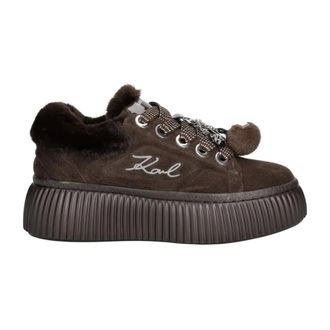 Karl Lagerfeld Kreeper - Dames - Schoenen - Bruin - Maat: 37 EU Leer