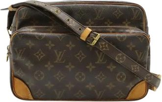 Louis Vuitton Pre-owned Cross Body Bags, female, Brown, Size: ONE SIZE Pre-owned Vintage Cross Body Bag