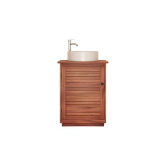 Tikamoon Mueble para lavabo de acacia maciza 60 cm