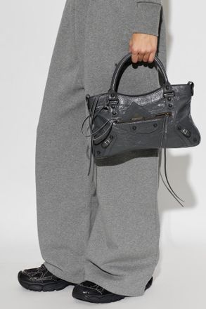 Balenciaga Le City First Bag, Womens, Grey