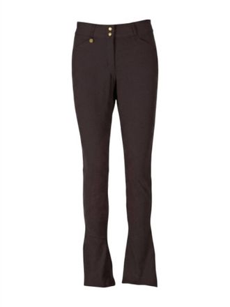 Ovation Womens Front Zip Kentucky Jodhpurs Pants In Dark Brown