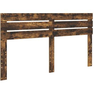 vidaXL Headboard Smoked Oak 180 cm Engineered wood vidaXL