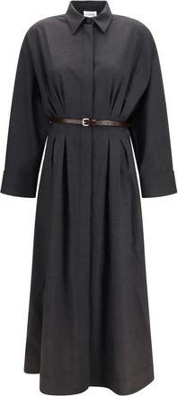 P.A.R.O.S.H. Abito Sartoriale - - Dresses - Donna - Marrone - S