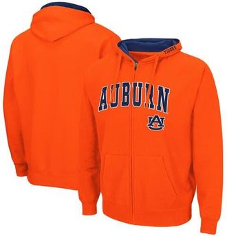 Colosseum Mens Colosseum Orange Auburn Tigers Arch & Logo 3.0 Full-Zip Hoodie at Nordstrom, Size Xx-Large
