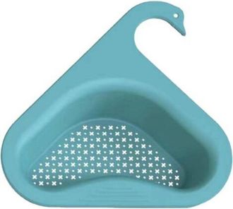 OEM Cesta De Desag&uuml;e Con Forma De Cisne, Colador Multiusos Para Fregadero De Cocina, Canal De Desag&uuml;e Colgante Con Forma De Cisne Para Grifo (azul)