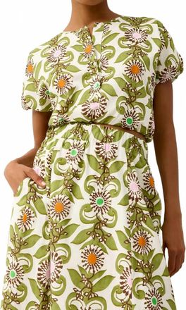 Marie Oliver Jaylen Top In Jardin