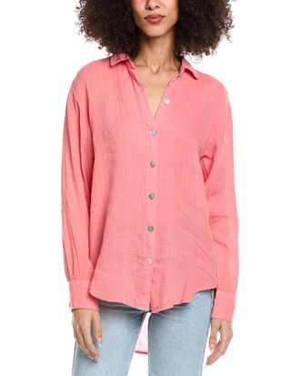 Bella Dahl Boyfriend Linen Button Down Shirt