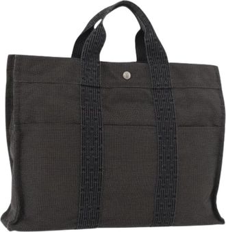 Herm&egrave;s Pre-owned Fourre-tout Herline - Dames - Vintage Shopper - Grijs - ONE Size - Vintage