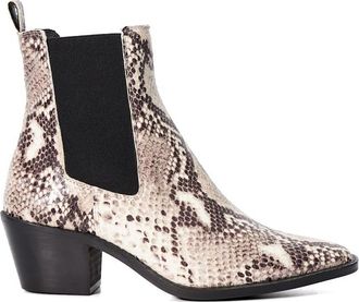 Dune London Pexas Leather Western Boots