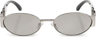 Versace Ve 2299 Zonnebril - Heren - Zonnebrillen - Grijs - 56 MM - Accessoires