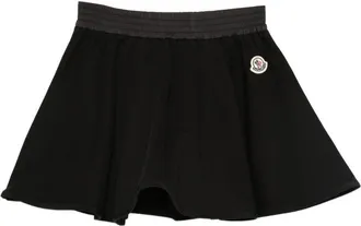 Moncler Girls Skirt Black Cotton