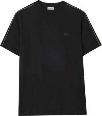 Burberry Hombre, Camisetas, Negro, Talla: S