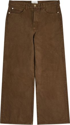 The Elder Statesman Hunter Wide-leg Jeans - Brown - 36 (W36 / XL)