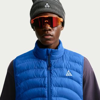 Nike Mens Nike ACG Lava Flow Therma-FIT ADV Vest in Blue | IR2240-480