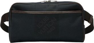 Louis Vuitton Pre-owned Belt Bags, female, Blue, Size: ONE SIZE Pre-owned Canvas Crossbody Bag