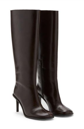 Mango Knee High Boot in Chocolate at Nordstrom, Size 8.5Us