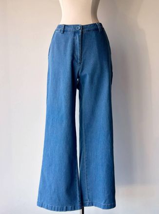 Skies Are Blue Clothing Coretta Pants In Blue