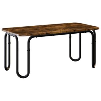 vidaXL Vidaxl Tavolino Da Salotto Rovere Fumo 100 X 50 X 45 Cm
