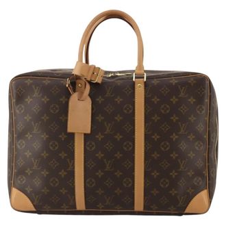 Louis Vuitton Sirius Monogram Canvas Brown Canvas Handbag (Pre-Owned)