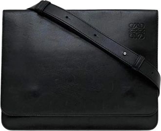 Loewe Pre-owned Cross Body Bags, female, Black, Size: ONE SIZE Pre-owned Shoulder Bag