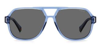 Polaroid PLD 6193/S Polarized PJP/M9 Mens Sunglasses Blue Size 57