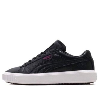 Puma Unisex Breaker Leather Sneakers Black 366620-01