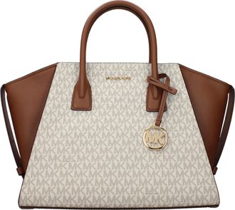 Michael Kors Beige Fabric Womens Handbag