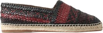Dolce & Gabbana Elegante Geweven Leren Espadrilles - Heren - Espadrilles - Veelkleurig - 40 EU - Leer - Schoenen