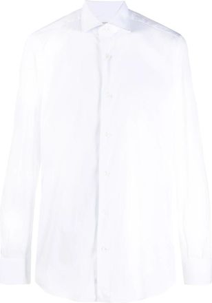 Mazzarelli Plain Buttoned Shirt
