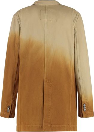 Uma Wang Degrad&eacute; Cotton Blazer - Tan