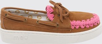 Mou Sneakers Summer Mou in camoscio
