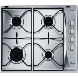 Rode Whirlpool - Akm 268/ix Hobs Acero Inoxidable Integrado Encimera De Gas 4 Zona(s)