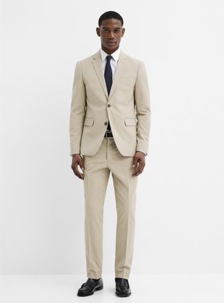 Lindbergh Mens Solid everyday suit Slim fit