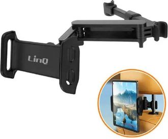Trade Shop Trade Shop - Supporto Staffa Poggiatesta Sedile Posteriore Auto Per Smartphone Tablet Hd-2535