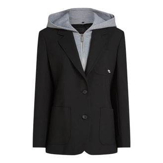Karl Lagerfeld Mujer, Chaquetas, Negro, Talla: S