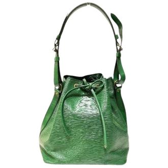 Louis Vuitton Pre-owned Bucket Bags, female, Green, Size: ONE SIZE Pre-owned Vintage Bucket Bag