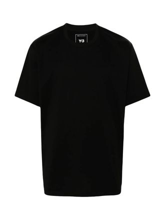 Yohji Yamamoto Normaal SS-logo T-shirt