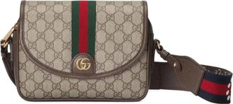Gucci small Ophidia shoulder bag - Brown