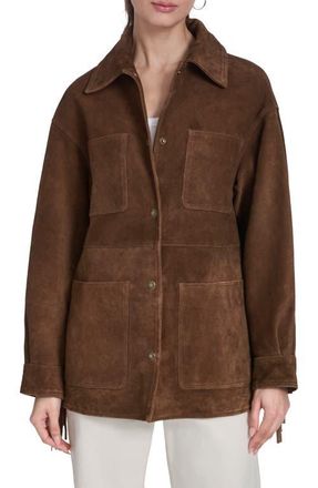 Levi's Fringe Suede Jacket in Maple at Nordstrom, Size X-Large
