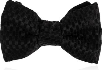 Tom Ford Accessoires, Heren, Zwart, ONE Size, Zijden Strikdas