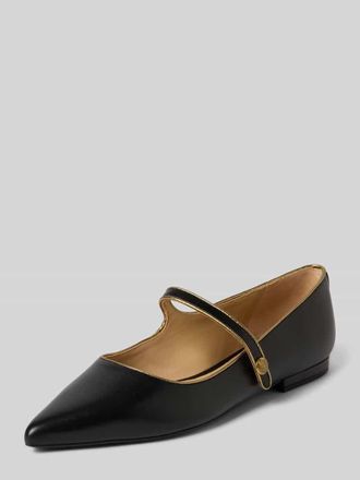 Lauren Ralph Lauren Ballerina mit spitzer Passform Modell Londyn in Black, Gr&ouml;&szlig;e 37,5
