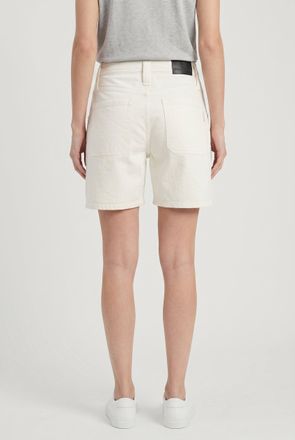 Brunello Cucinelli High-Rise Cotton Shorts - White