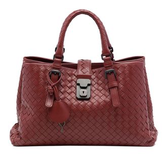 Bottega Veneta Pre-owned Bottega Veneta Small Nappa Intrecciato Roma Satchel Ladies 70NOZRRJDRE1PBH9