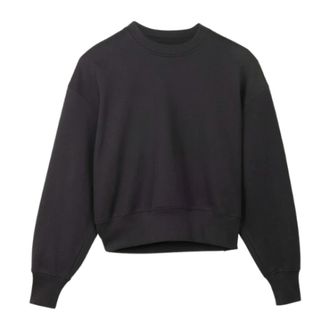 Yohji Yamamoto Felpa - Dames - Sweatshirts - Zwart - M - Hoodies & sweatvesten